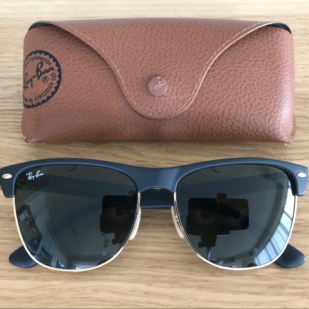 Ray-Ban 4175 Clubmaster Oversized Sunglasses
